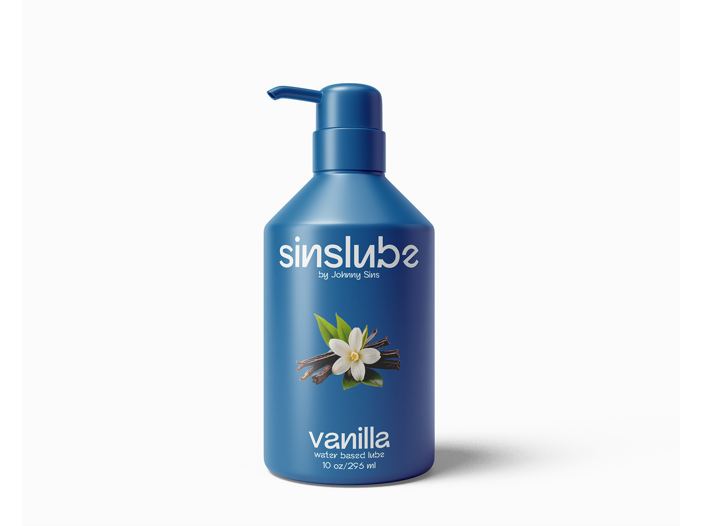 Vanilla flavored masturbation lube bottle by Johnny Sins